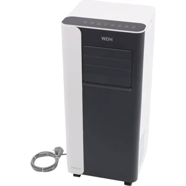 WDH WDH-AC016, Klimagerät mit 9.000 BTU/h Kühlleistung, App-Steuerung, für Räume bis 18m²