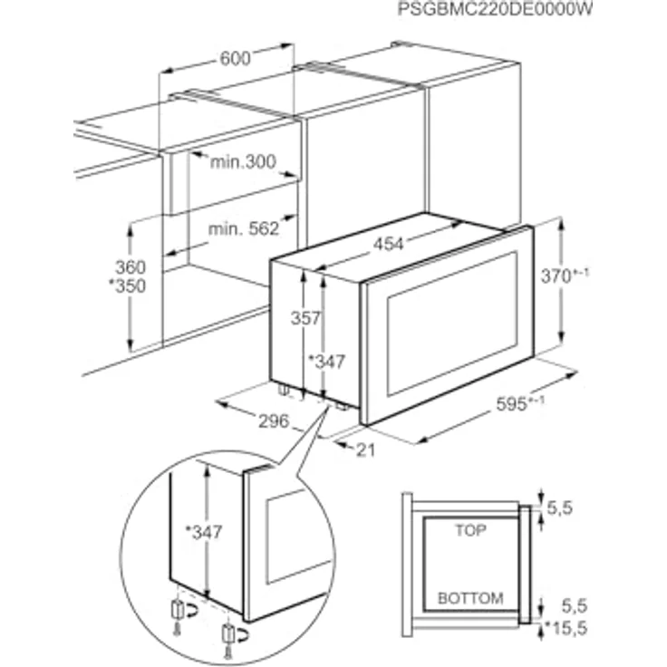 AEG Mikrowelle NMB6S171SB, 17 l, mit Kindersicherung, Elektronikuhr und Quick-Start-Funktion, Problack – Bild 9