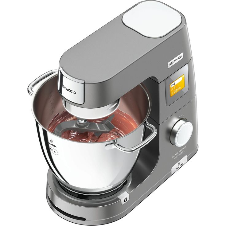 Kenwood KWL90.594SI Titanium Chef Patissier XL Küchenmaschine, 1400W, 5, 7L Schüssel, silber, Serie: Titanium Chef Patissier XL
 – Bild 4