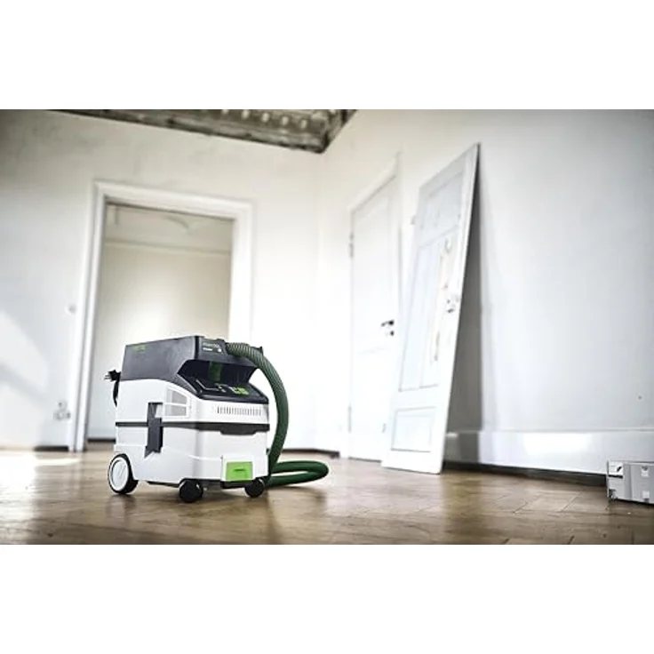 FESTOOL Absaugmobil CTM MIDI I CLEANTEC 578301, Nass-Trocken-Sauger mit 15 L Behältervolumen, Bluetooth®-Autostart und Staubklasse M – Bild 4