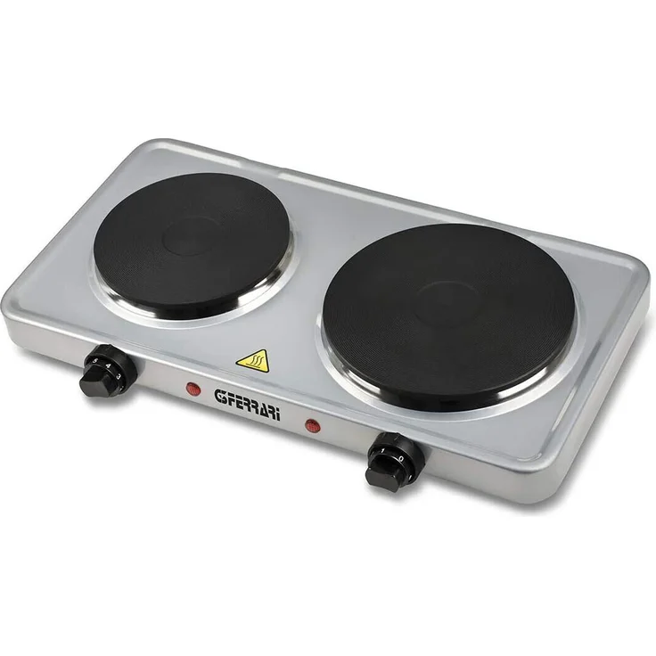 G3Ferrari Doppelkochplatte G1012200 Elektrische Kochplatten CALDOS Zelten Camping Outdoor kochen, Rostfreier Stahl – Bild 1