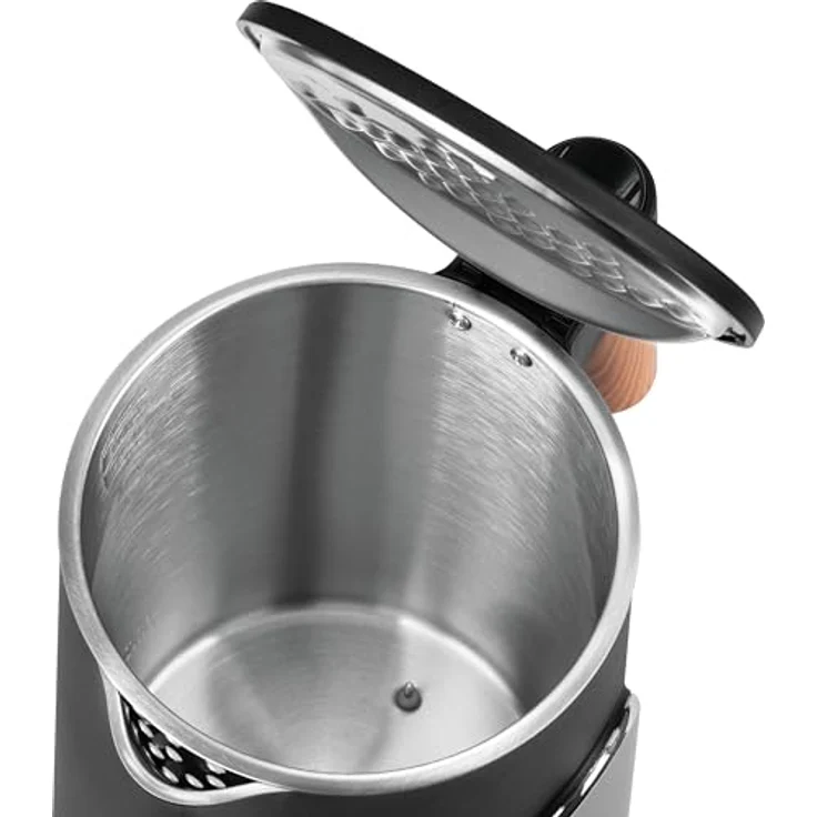 ECG RK 1799 Smart Black Wasserkocher, Touchscreen, präzise Temperaturregelung, 1,7 Liter Volumen, 1850-2200 W – Bild 4