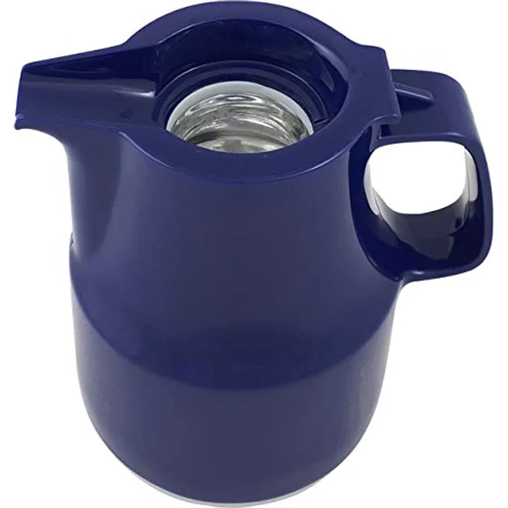 Helios Thermoboy Kunststoff-Isolierkanne mit Klappdeckel 0,3 l blau spülmaschinenfest – Bild 5