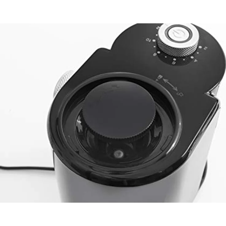 CASO Barista Crema - Elektrische Design- Kaffeemühle, Mahlgradeinstellungen von fein bis grob, aromaschonendes Mahlen durch professionelles Scheibenmahlwerk, leistungsstarker 150 Watt Motor – Bild 5