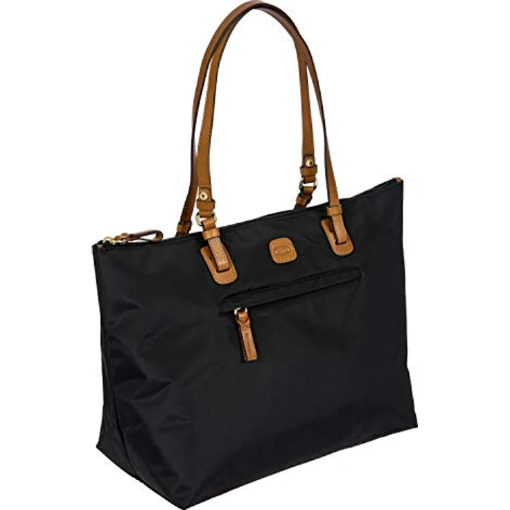 Bric's X-Bag Schultertasche, 34 cm, schwarz, 100% Nylon, leicht und strapazierfähig – Bild 3