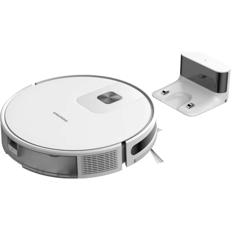 GRUNDIG VCR 4230 Saugroboter, 2000 pa, Gyro Technologie, bis zu 170 Min Laufzeit, 4 Saugraftstufen, 500 ml Staubbehälterkapazität, App Steuerung, Weiß – Bild 2