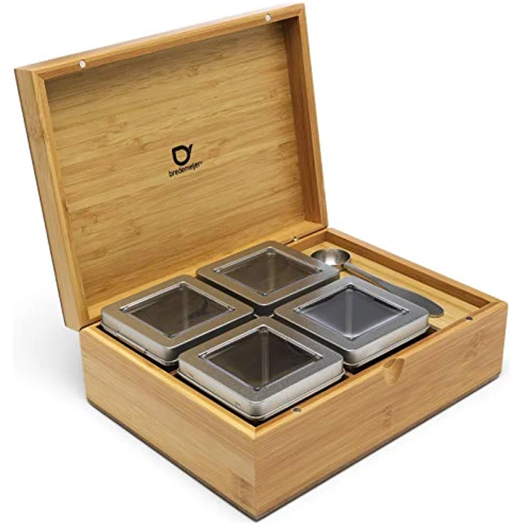 Bredemeijer Teebox, Braun, 237x181x85mm – Bild 1