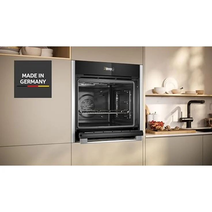 Neff B44CR71N0 Einbau-Backofen N70, Hide, Full Touch TFT-Display, Pyrolyse, Edelstahl, Amazon Exclusive Edition – Bild 2