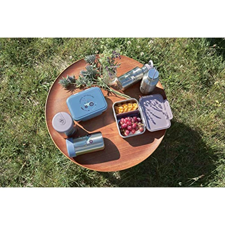Lässig Lunchbox Adventure, Tractor, Edelstahl, Polyprophylen (PP), Silikon, (1-tlg) – Bild 3