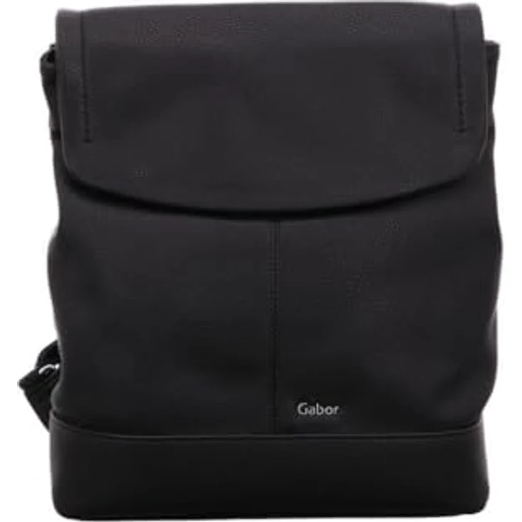 Gabor Lenea City Rucksack M, 33 cm, schwarz, 100% Polyurethan, 28 x 9 x 33 cm – Bild 5
