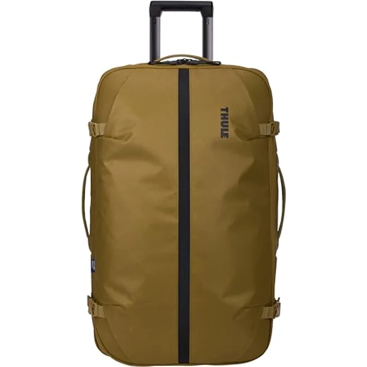 Thule Aion Reisetasche mit Rollen, 70 cm, robuste Polycarbonat-Rückwand, Nutria, Kompressionsriemen для Sicherheit und Platzersparnis – Bild 2