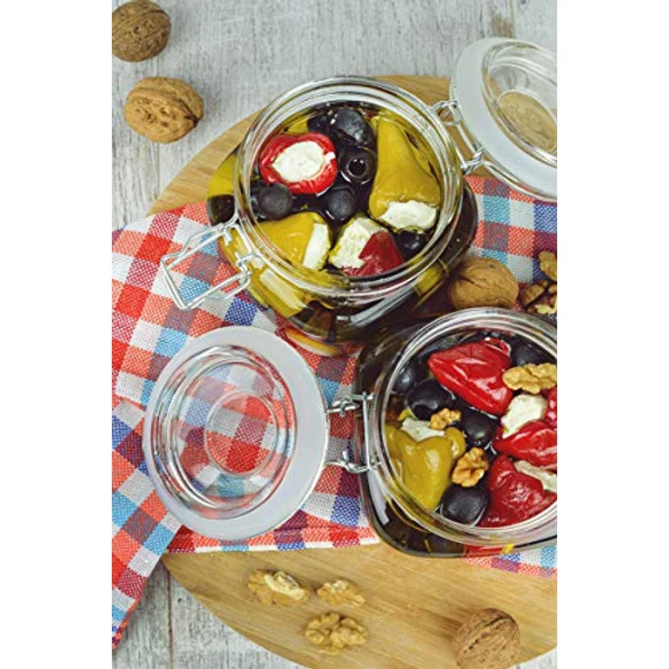 Einmachglas 500ml Bügelverschluss Einmachgläser Vorratsglas Vorratsdose 2-12 Stk.2 Stück – Bild 4
