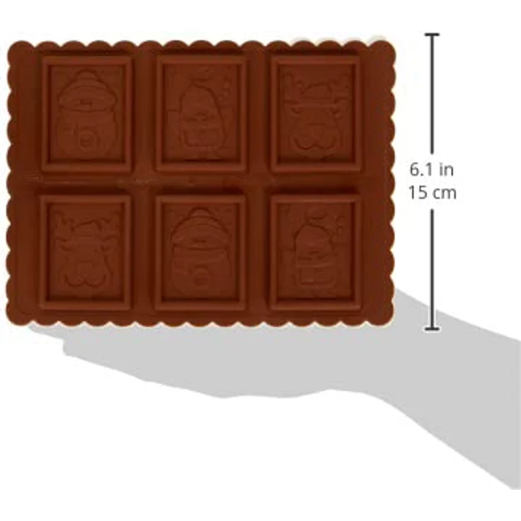 Silikomart 22.161.77.0165 CKC01 SNOWMAN SLIM - SILICONE MOULD – Bild 9