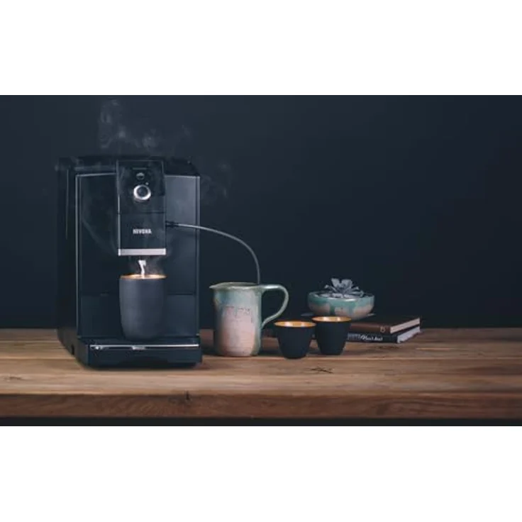 Nivona NICR 790 Kaffeevollautomat, mit Milchsystem, 2,2 l Wassertank, mattschwarz-chrom – Bild 4
