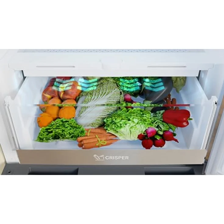 Bauknecht PKM SBS IW D90 Pearl, Side-by-Side Kühlschrank mit 375 l Kühlvolumen, DuoCooling und LED-Innenbeleuchtung – Bild 3