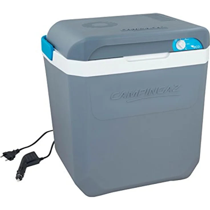 Campingaz Powerbox Plus, Kühlbox mit 24 l Volumen, 30 % verbesserte Isolierung, Nachtmodus und ECO-Modus, grau – Bild 1