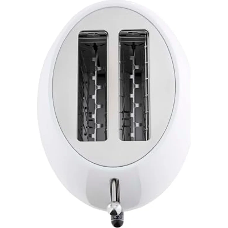 BUGATTI Romeo, Multifunktions-Design-Toaster aus Edelstahl, 7 Bräunungsstufen, 4 Funktionen, Weiß – Bild 3