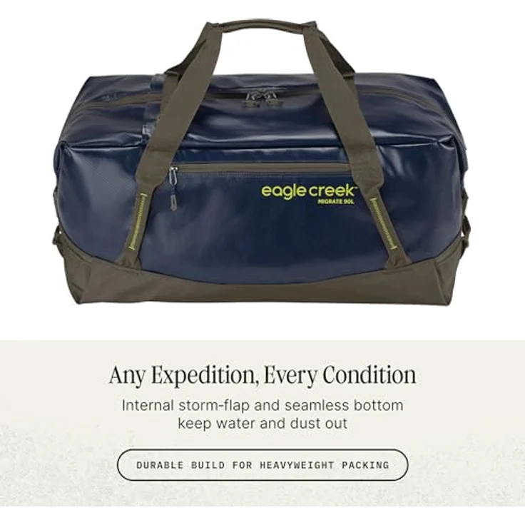 Eagle Creek Migrate Reisetasche 65 cm, blau, 100% Polyester, kompakt für Reisen und Sport – Bild 3