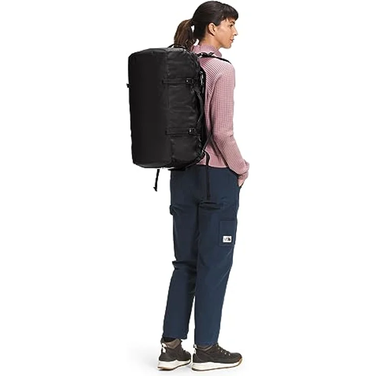 The North Face Reisetasche Rucksack S Base Camp Duffel TNF, schwarz – Bild 6