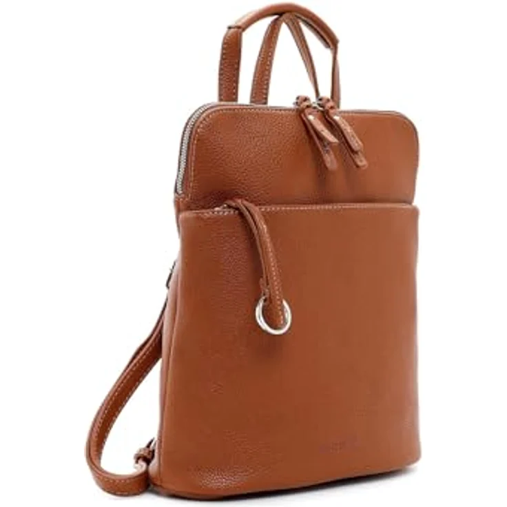 Suri Frey SFY Debby City Rucksack, 30 cm, braun, 100% Polyurethan, kompakt und stilsicher – Bild 5