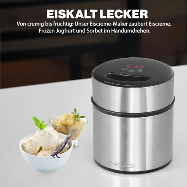 Profi Cook PC-ICM 1140 Eismaschine, Polycarbonate, edelstahl – Bild 6