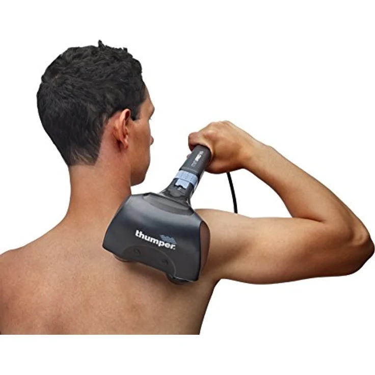 Thumper Mini Pro Massagegerät, Professionelles Massagerät mit Ganzkörpermassage-Funktion, Robust und leise, Schwarz – Bild 5