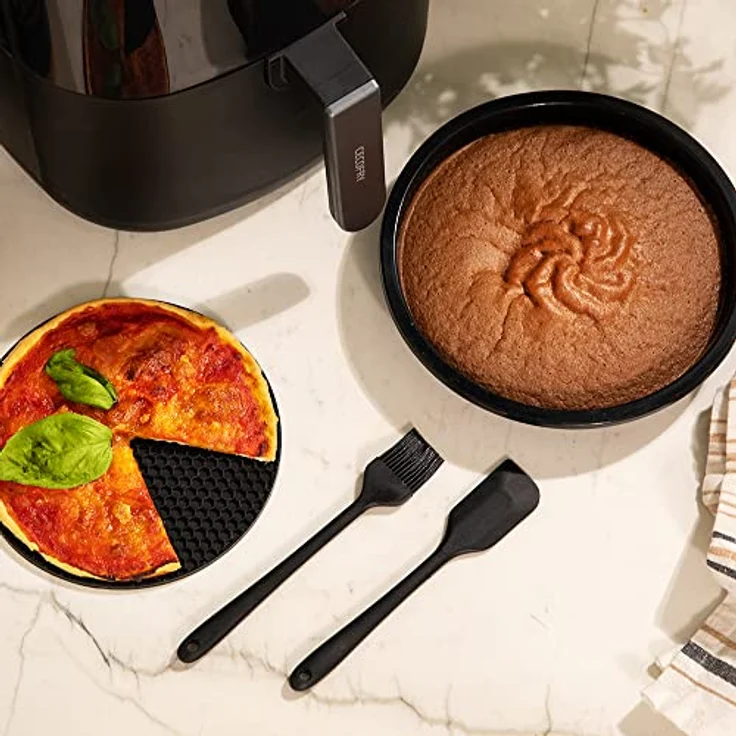 Cecotec Heißluftfritteusen 6 L Cecofry Bombastik 6000 Full mit Zubehör. 1700 W, PerfectCook-Technologie, Temperatur- und Zeitregelung, Touch-Steuerung, 12 Modi – Bild 2