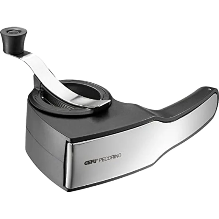 GEFU 19060 Trommelreibe PECORINO - Profi Edelstahl Reibe für Käse mit Behälter zur Aufbewahrung - Premium Käsereibe – Bild 2