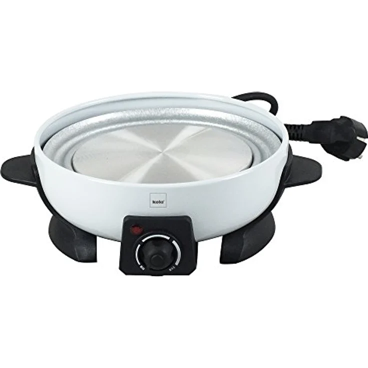 Kela 66665 Elektro-Fondue, Öl-, Käse-, Fleisch- oder Schokoladenfondue, Für 6 Personen, 1,9 l, 800 W, Simplon – Bild 3
