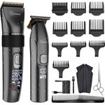 HATTEKER Haarschneider RFC695, T-Klinge Trimmer Bartschneider Wasserdicht - Preisvergleich