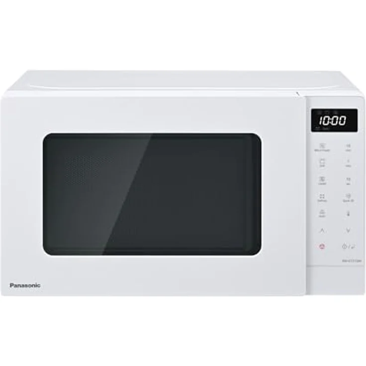 Panasonic NN-GT21QWEPG 20L Grill-Mikrowelle, 800 W, 1000 W Grill, LED-Display, automatisches Auftauen, 12 Automatikprogramme, Timer, weiß – Bild 1