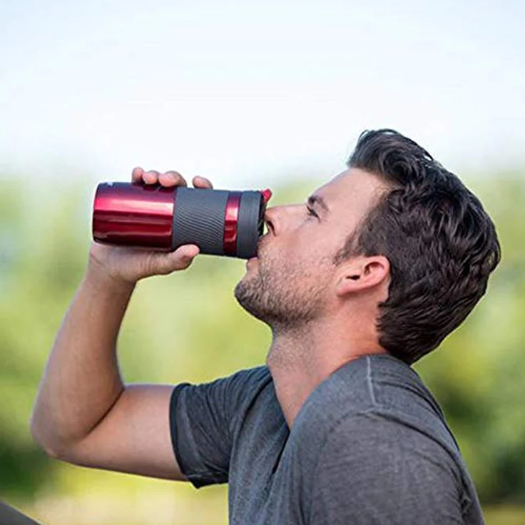 Contigo Thermobecher Byron Snapseal, Edelstahl Isolierbecher, Kaffebecher to go, auslaufsicher, spülmaschinenfester Deckel BPA-frei, 470 ml – Bild 9