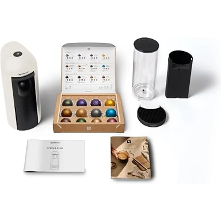 Krups Nespresso XN9031 Vertuo Plus Kaffeekapselmaschine, weiß, 1,1 Liter Wassertank – Bild 13