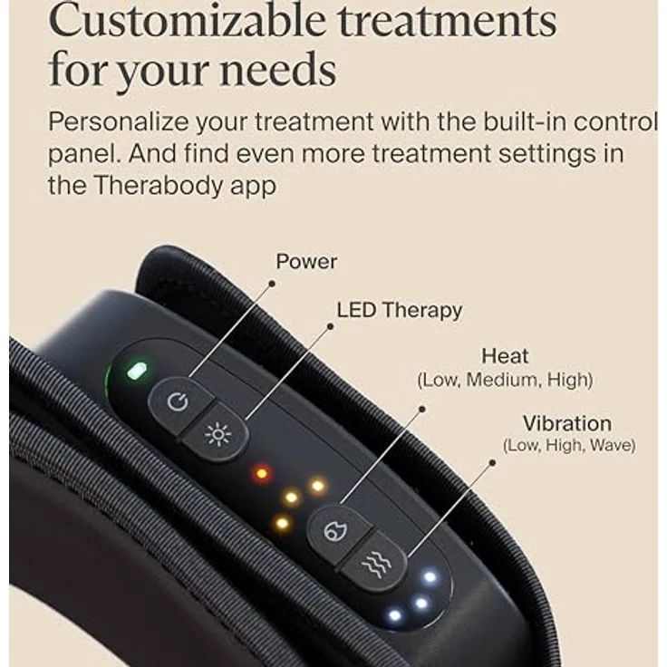 Therabody ThermBack LED Wärmegürtel, 4-in-1 Therapiebandage mit Ferninfrarot, Wärme, Vibration, zur Schmerzlinderung im Rücken, fördert Erholung und Beweglichkeit – Bild 6