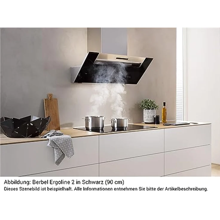 Berbel 1040191 Ergoline 2 BKH 90 EG 2 Kopffreihaube 90 cm Mattschwarz – Bild 3