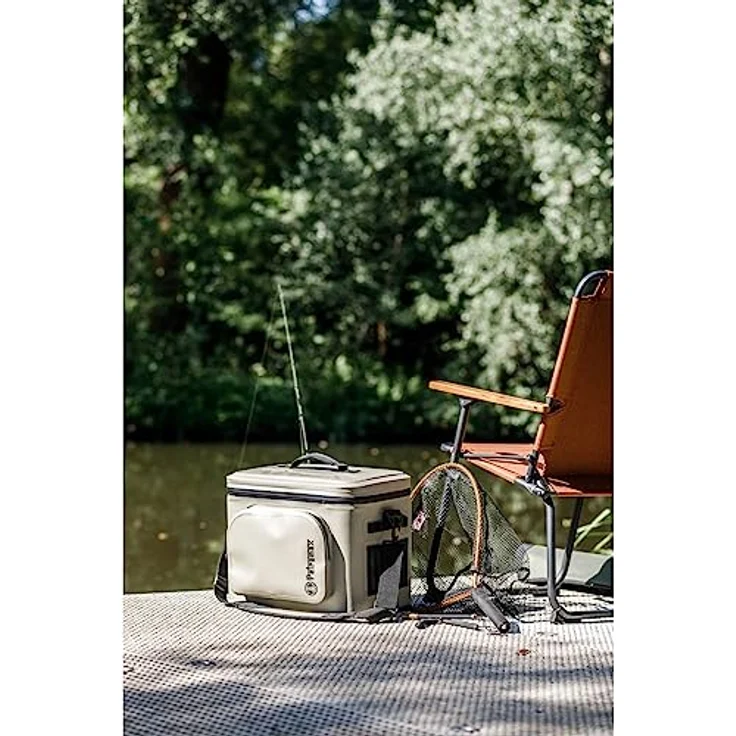 Petromax Kühlbox 8 l, passive Kühlung, Farbe Sand, kompakt und leicht transportierbar – Bild 6
