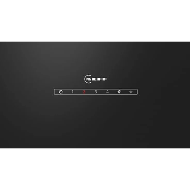 NEFF D65IFN1S0 Wandesse N50, Dunstabzugshaube zur Wandmontage, 60cm breit, Efficient Drive, LED-Beleuchtung, Kochfeldbasierte Haubensteuerung, Touch Control, Metallfettfilter, Schwarz – Bild 3