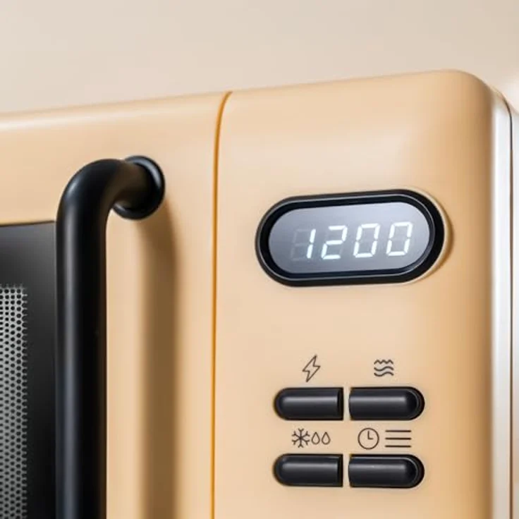 Cecotec Digitale Mikrowelle Proclean 5110, 20L mit Grill 800W, 700W in 6 Stufen, Auftaumodus, 30-Minuten-Timer, Innenleuchte, grün – Bild 5