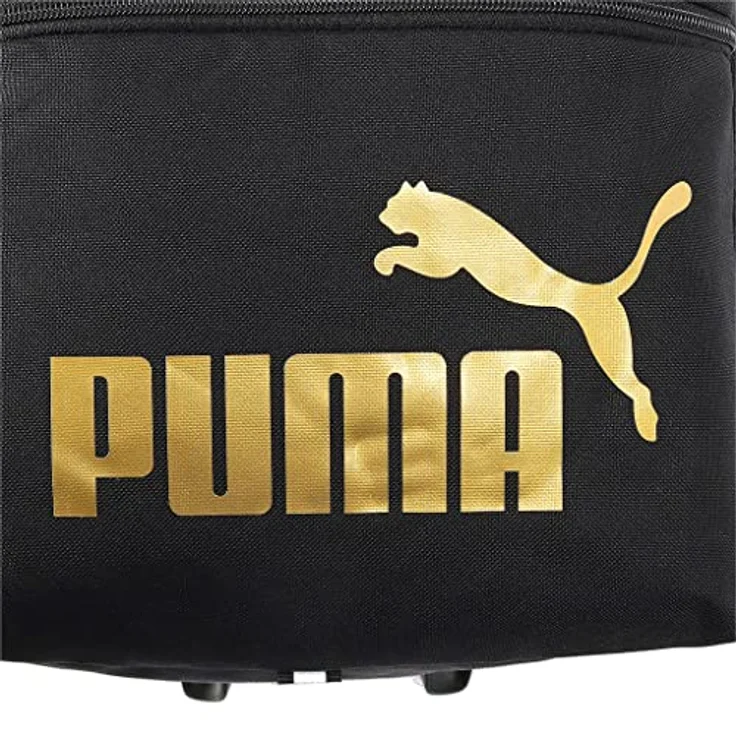 Puma Freizeitrucksack Phase Puma, schwarz, Gold – Bild 2