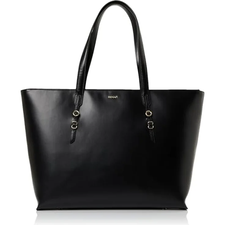 Hugo Syndra Shopper Tasche, 37 cm, schwarz, 100% Polyester, ideal für Einkäufe – Bild 1
