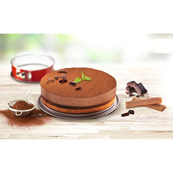 Tefal Delibake J1641274, Runde Backform 24 cm mit Antihaftbeschichtung und vergrößertem Standfuß, MADE IN GERMANY – Bild 2