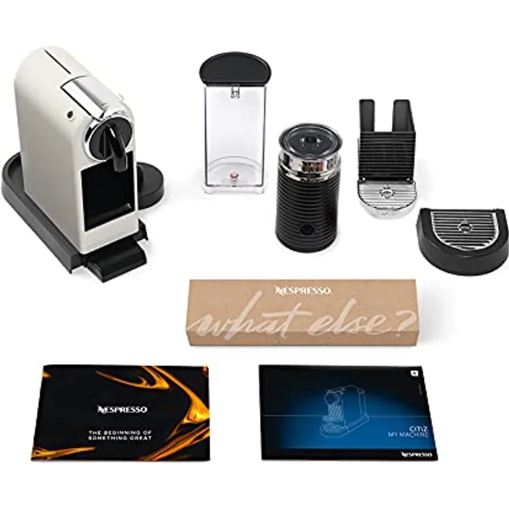 De'Longhi Nespresso Citiz EN267.WAE Kapselmaschine, Hochdruckpumpe und ideale Wärmeregelung mit Aeroccino (Milchaufschäumer), Energiesparfunktion, weiß-schwarz – Bild 7