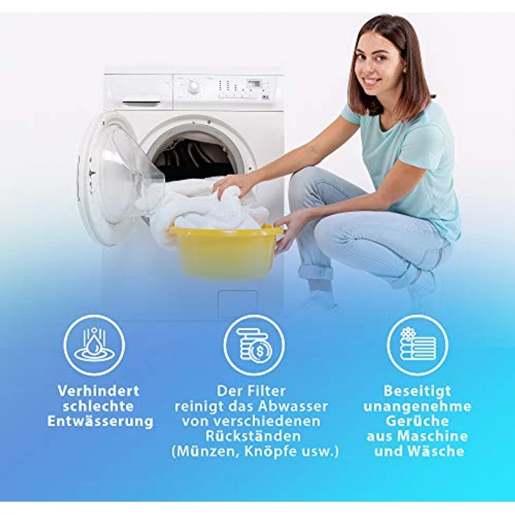 Whirlpool Ersatzteil Deckel für Ablaufpumpe, kompatibel mit Bauknecht, Ignis, Polar, Maytag, Privileg, Tegran – Bild 4