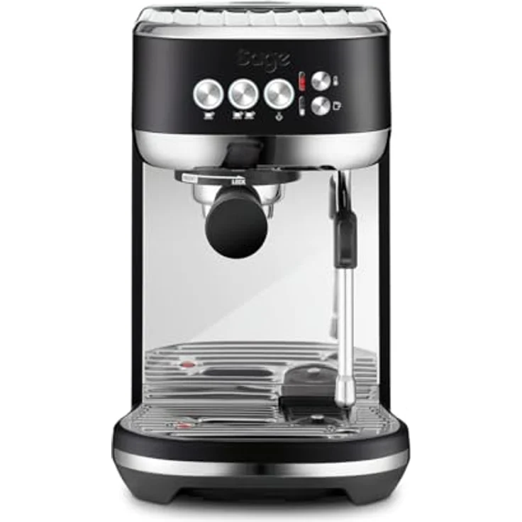 Sage SES500 the Bambino Plus Siebträgermaschine, Trüffelschwarz – Bild 2