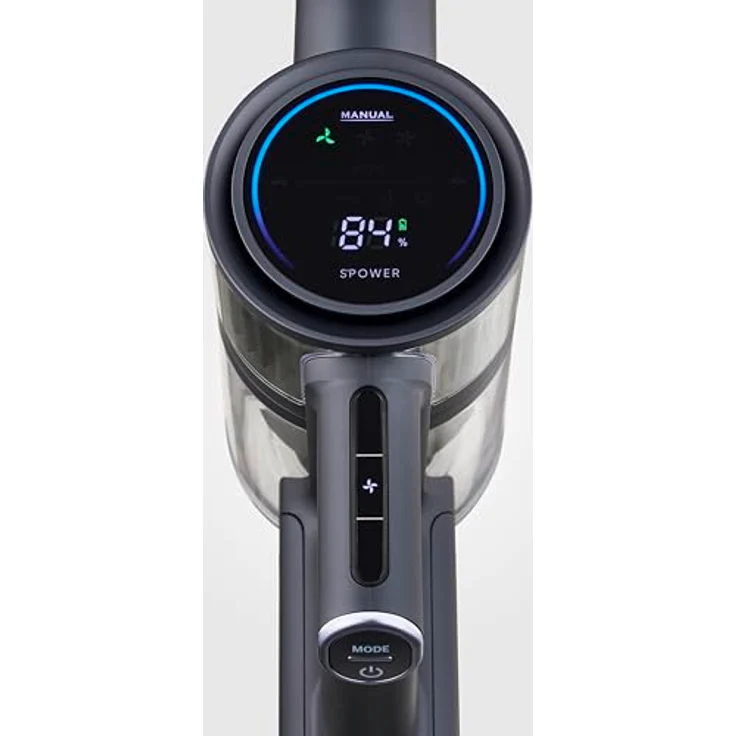 Severin Akku-Handstaubsauger HV 7179, kabellos mit 30.000 Pa Saugkraft, automatischer Saugleistungsanpassung, bis zu 60 Minuten Akkulaufzeit und vertikaler Parkfunktion – Bild 5