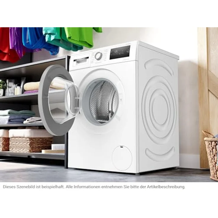 Bosch WAN 28123, Frontlader-Waschmaschine, B, Fassungsvermögen 7 kg, Standgerät, Breite 60 cm – Bild 8