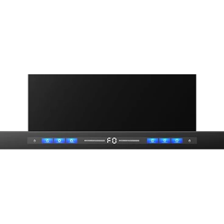 Wolkenstein Dunstabzugshaube WS55-90A++GCB | Schwarz | 90cm Breite | Touch Control | Auto-Opening Funktion | LED-Beleuchtung | Energieeffizienzklasse A++ – Bild 4