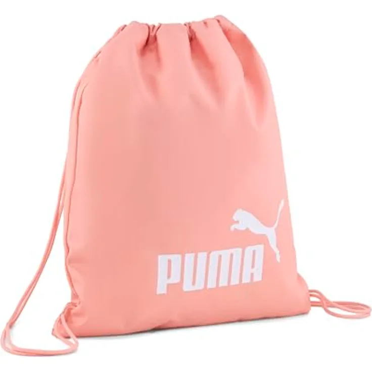 PUMA Phase Gym Sack, Sporttasche mit Kordelzugöffnung, Schulterriemen und geprägtem Futter, aus 90 % recycelten Materialien
