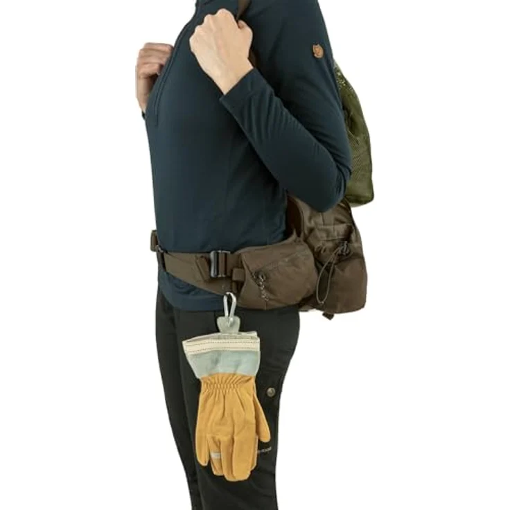 Fjällräven Singi Hip Pack, 31 cm, Nylon, dunkelgrün, 100% wasserdicht – Bild 5