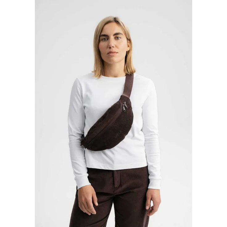 MELA Bauchtasche Cord Style BHAVIN, 100% Fairtrade-Baumwolle, schnelltrocknend, clean